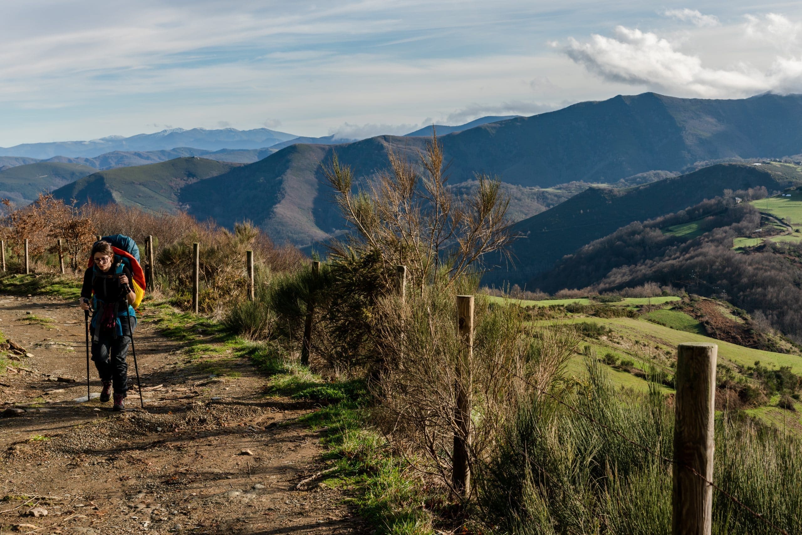 Paisaje del Camino de Santiago