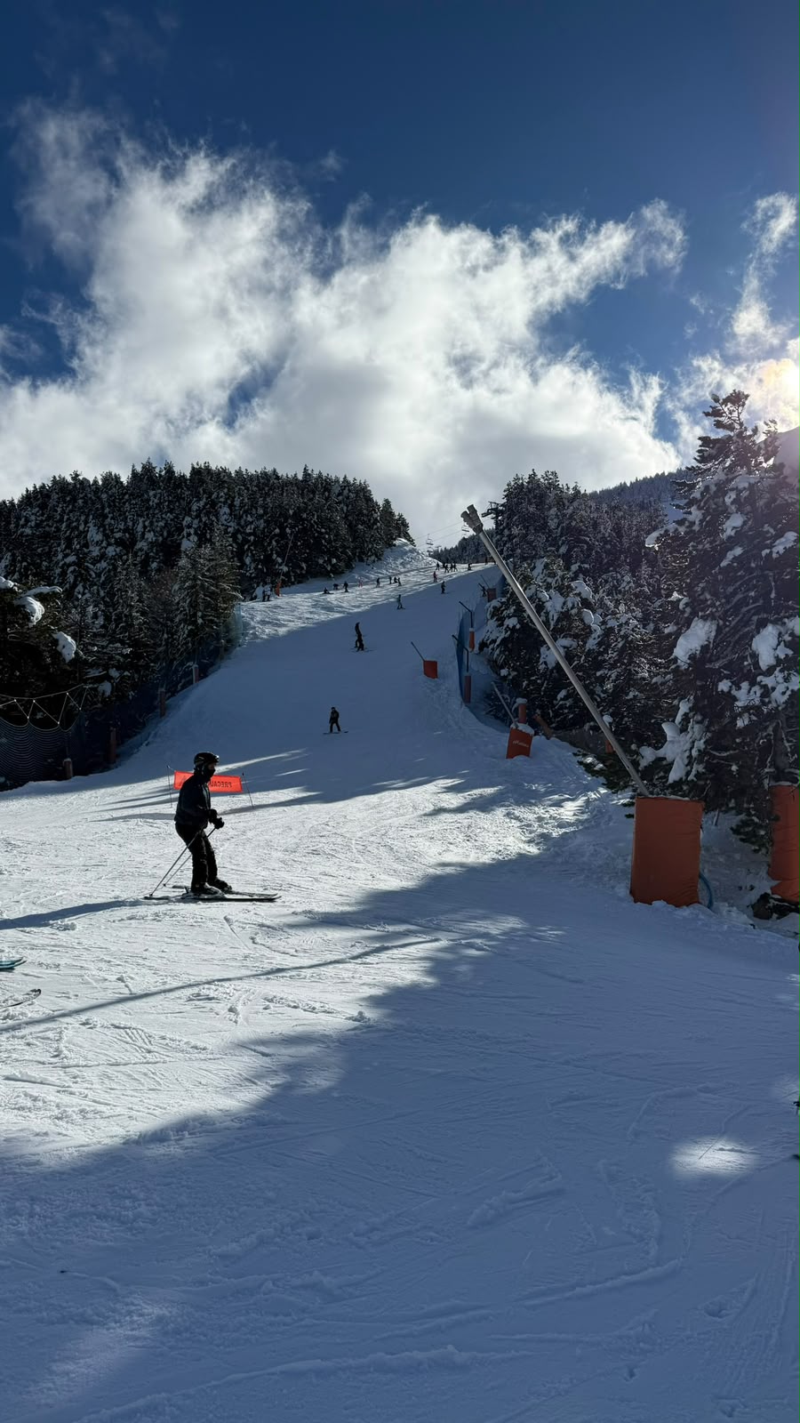 Telesilla al sol en Pal Arinsal
